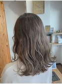 : 白髪ぼかし ハイライトグラデーション