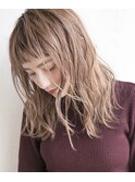 冬でもハイトーンカラー