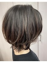 フレンズ 環状通東店(friend's) ハイライトボブミディ