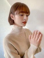 オーブ ヘアー ウル 北名古屋店(AUBE HAIR uru) 20代・30代_あごラインミニボブ