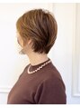 リノ ヘアー デザイン 河原町三条(Lino Hair Design) 乾かすだけで簡単に決まるショートヘアが得意です。