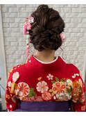 着付+ヘアセット