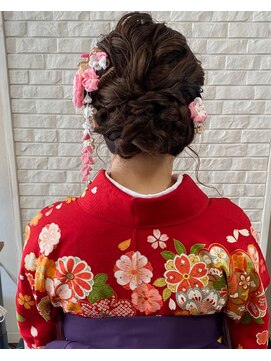 ザブックハンドサロン(The book hand salon) 着付+ヘアセット