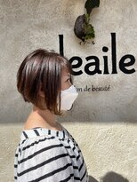 イデール(ideaile)&nbsp;前下がりボブ