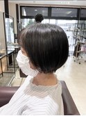大人丸みショートボブ☆