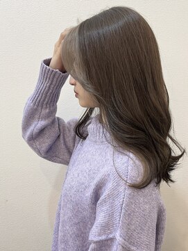 ロルド シェリ(Rold Cheri) フェイスフレーミング/ホワイトベージュ/インナーカラー