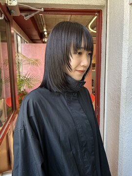 ローレンジウ(LOREN JU) 透明感髪質改善ベージュダブルカラーミルクティーグレージュ