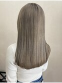 ...platinum blonde beige ×髪質改善...