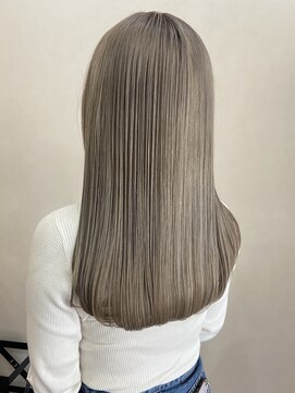 メル ヨコハマ(MeL) ...platinum blonde beige ×髪質改善...