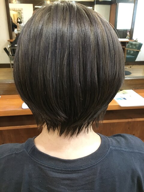 艶髪グレージュ/美髪トリートメント/髪質改善/美シルエット