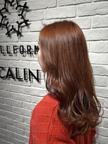 ヘア スパ ビューティー エールフォルム(HAIR SPA BEAUTY YELLFORME)&nbsp;オレンジベージュカラー