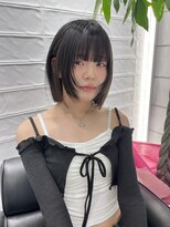 ロンドローズ 名古屋(Lond damaskRose)&nbsp;ブリーチ 学割 オリーブベージュ レイヤーカット リタッチ 363