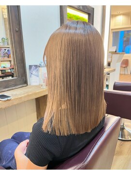 アンカーバイナチュラル(anchor by natural) "ハイトーンカラー"ブリーチヘア