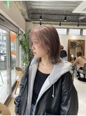 【ADORE】ピンクベージュ×ハイトーン