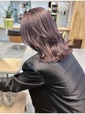 ラベンダーセピアグレージュ  シアーカラー