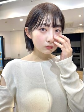 サンド 池袋(sand) ぱつっとミニボブ