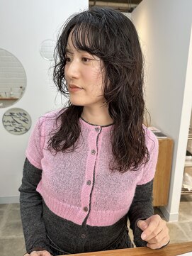 ハイフ(haif) 【haif】マッシュレイヤーカット パーマ