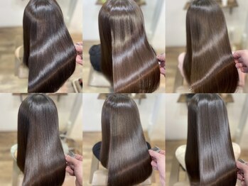 リス 恵比寿(Liss)の写真/《大きな美容室は苦手》な方へ♪後ろ姿に差がつく縮毛矯正で印象UP！4席のみの少人数プライベートサロン◎