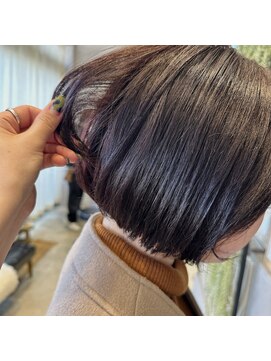 クルニエ(crenier) @暗ボルドーボブ