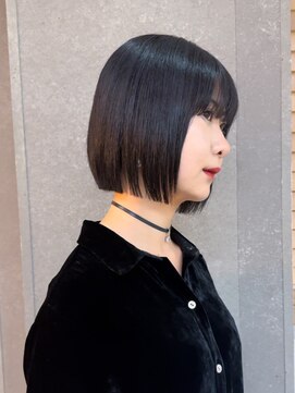 ロンド 表参道店(Lond) ◇ボブ 縮毛矯正 顔周りカット 表参道 髪質改善