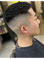 フランクス バーバー ウエストトウキョウ 吉祥寺店(FRANK’S BARBER WEST TOKYO)&nbsp;濡れパンハイスキンフェードクロップ