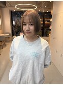 【藤原】ゆるふわミルクティーベージュ