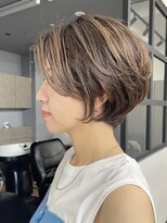 インセプション 銀座(INCEPTION)&nbsp;丸みショート・ボブ/丸顔/前髪なし/絶壁解消/３0代/４0代/長め