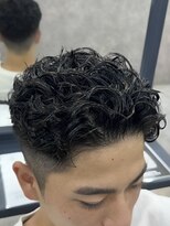 ライズ 新小岩店(RISE)&nbsp;オールバックパーマ/リバースパーマ/フェード（ハルト）