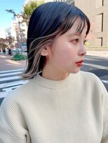 ソト 銀座(soto.)&nbsp;ハイライトカラー/くびれヘア/レイヤーパーマ/ミニボブ[銀座]