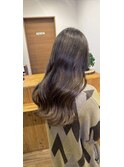 ナチュラルな巻き髪