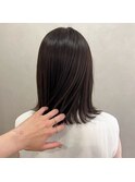 【&ONE 自由が丘】艶カラーラベンダーグレー