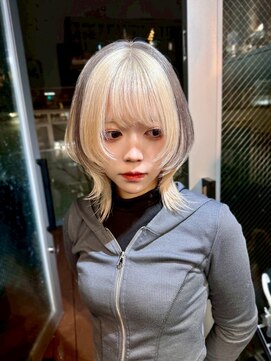 ヌル 神宮前店(Null) セクションカラー/デザインカラー/ブリーチカラー/神宮前/表参道