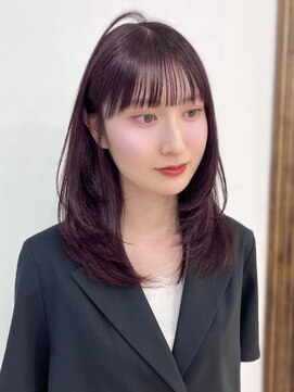 ルフェリ(Lufeli) 【Lufeli】いとうりお/ラベンダー/ピンク/レイヤー/ワイドバング