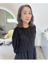 ウメ 熊取店(ume)&nbsp;透明感グレージュ