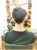 メンズツーブロックカット