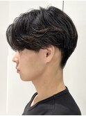 センターパートメンズカットメンズヘアニュアンスmen's