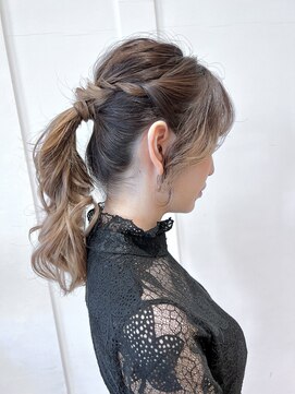 コワファースト  させぼ五番街店(COIFF1RST) お呼ばれ★ポニーアレンジ