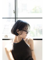 ロカ リセル バイ ツリー(loca resel by tree)&nbsp;韓国風巻きのフェザーショートくすみベージュ