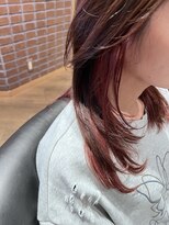 アーカイブ(archive)&nbsp;インナーカラーでレイヤーカットをデザイン　archive垂水