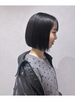 マル ニシノミヤ(MAR.co) ブルーブラックボブ