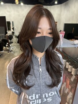 コト 福井大和田店(coto) 福井レイヤー韓国ヘア艶カラー艶髪髪質改善顔周りくびれ