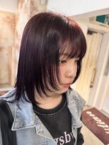 ティティアンバイイザ(titian by IZA)&nbsp;ワンカラーで出来るワインレッド☆
