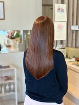 アシャ ヘアー ソリューション 神戸店(asha hair solution)&nbsp;ミルクティーブロンド/ダークブルー/デジタルパーマ/摂津本山