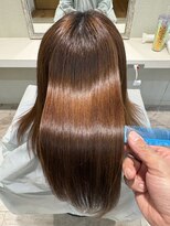 ヘアーアンドケア アミティエ(HAIR&CARE amitie)&nbsp;指通りなめらか♪ツヤ質感縮毛矯正ロング