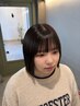 【ナチュラルに盛れる前髪！】前髪カット＋前髪ストレート ￥10100→9500～