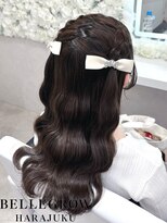 ベルグロー 原宿(BELLEGROW)&nbsp;編み込みハーフツイン