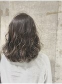 マットアッシュプラチナグレー