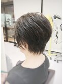 うしろスッキリ美シルエットショート