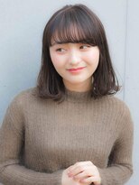 ルティア(Lutia) シースルーバング ナチュラルブラウン☆