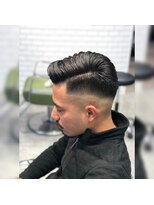 イメージア ボーノ相模大野店(IMAGE-A)&nbsp;七三スキンフェードスタイル＠30代40代50代60代